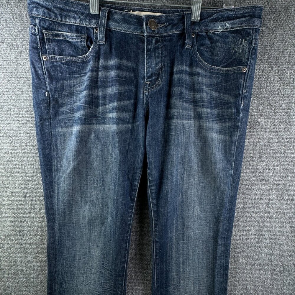 Vigoss Jeans Women Size 13 Fit/skinny Denim Jeans Dark Wash Cotton Stretch